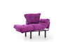 Atelier Del Sofa Nitta Single - Púrpura